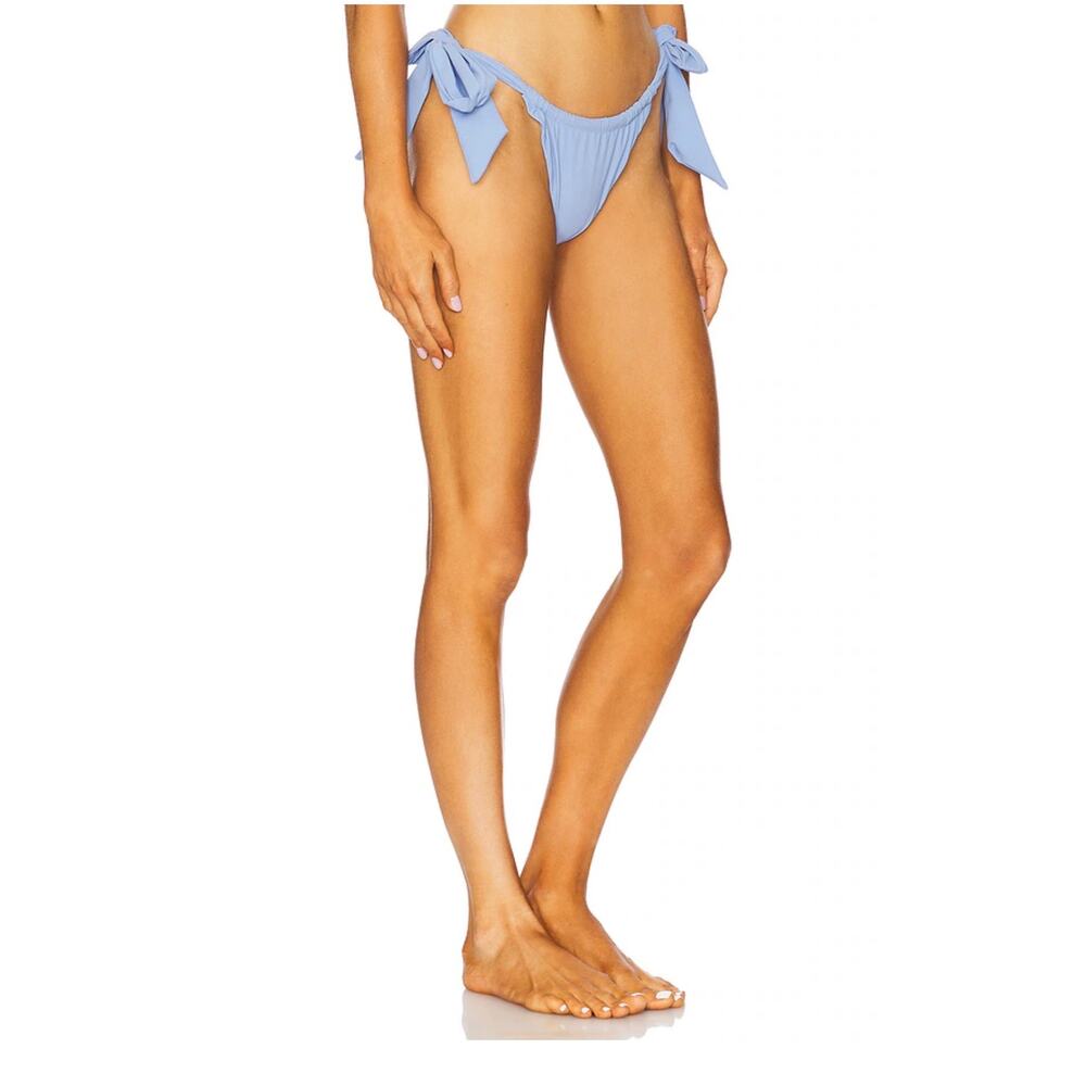 Faithful Costa Bikini Bottoms Blue NWT medium